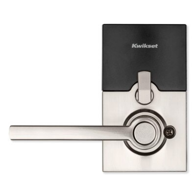 Kwikset SmartCode 917 Series Electronic Halifax Lever, Satin Nickel